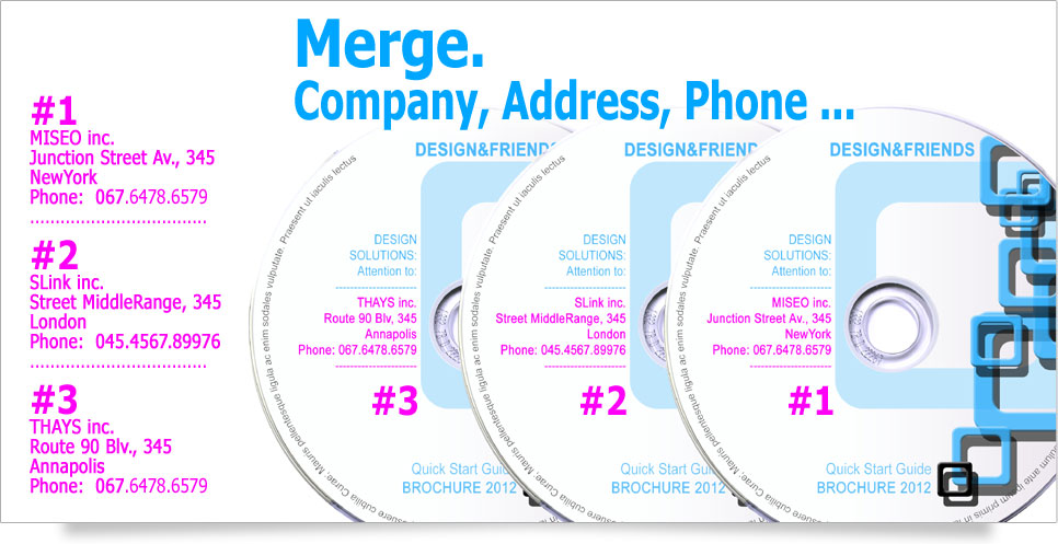 CD Click Europe - Merge CD DVD Blu Ray Printing