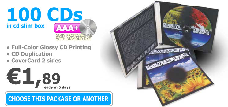CD Duplication and CD Printing