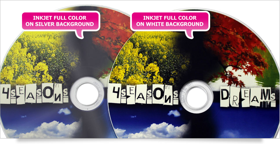 cd printing inkjet full color
