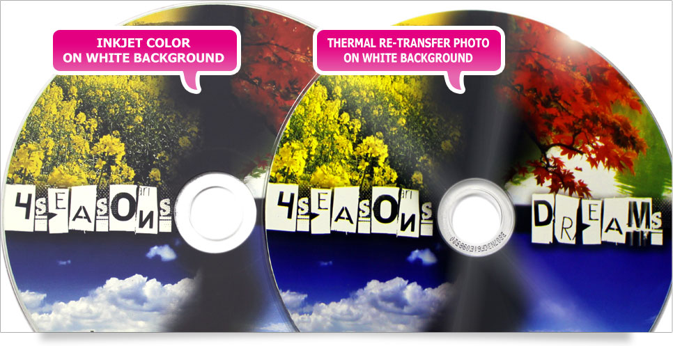 Compare CD Printing Thermal and Inkjet