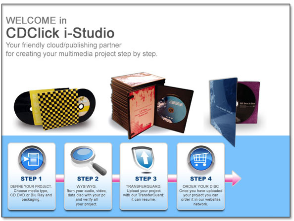 The Cloud with CDClick i-Studio: Welcome in CD Click