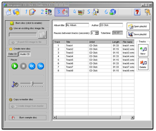 The Cloud with CDClick i-Studio, How to Burn Your Audio CD Online