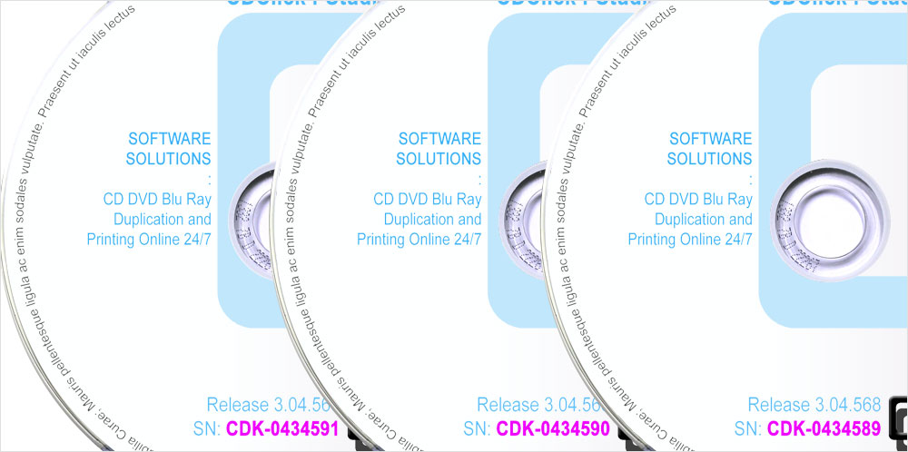 Serialize CD DVD Blu Ray Printing