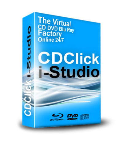 CDCLICK i-Studio:Download a free CD, DVD Blu Ray Burning Software